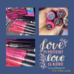 New sealed  1 Liquid Velvet lip red red